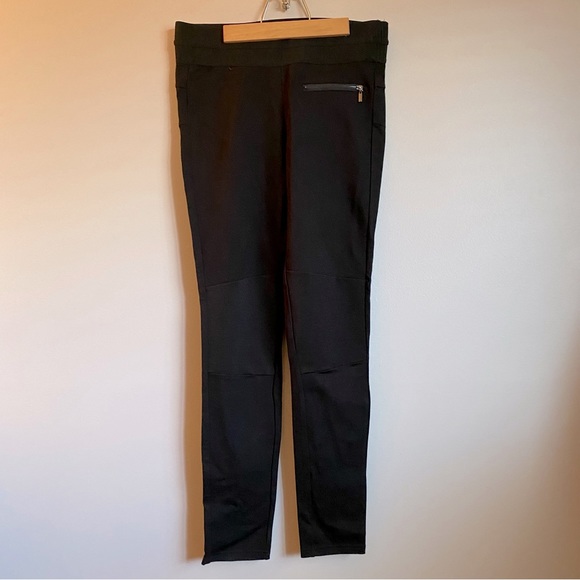 Devoted leggings. Black, full length. Large. Wide elastic waistband. - Picture 1 of 10